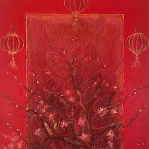 New Red by Debbie  Farquharson