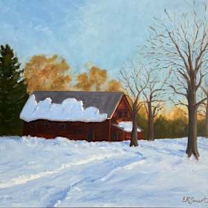 Spring at the Barn by Elizabeth Ryan Swartz, Image 1.