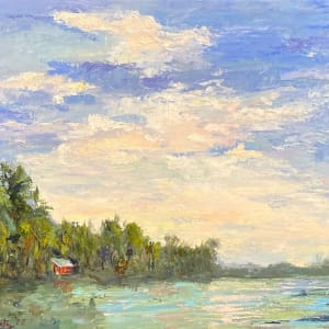 Tranquil Lake by Elizabeth Ryan Swartz
