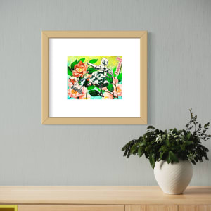 Feeling Dangerous by Cristina Sayers  Image: Framed example
