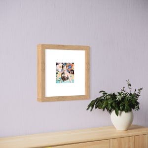 Life is Beautiful by Cristina Sayers  Image: Framed example 