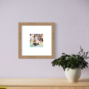 Life is Beautiful by Cristina Sayers  Image: Framed example 