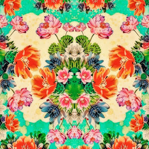 Sticky Garden $650 by Cristina Sayers  Image: double image limited edition print available upon request, sizes 8’’x8’’ or 12’’x12’’