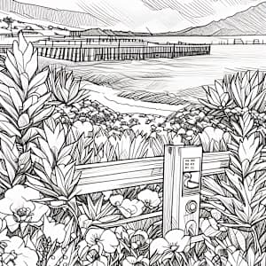 Stop, Look, & Listen by Cristina Sayers  Image: Sketch prints available at special request.