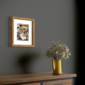 With Hope by Cristina Sayers  Image: Framed example