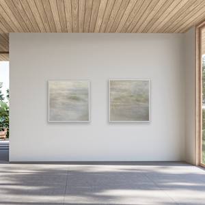 the surf diptych or surf I + surf II by Saltwater Fine Art | Susan J Roche, artist, Image 4.