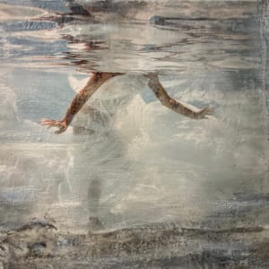 Ondine - sea nymth with sandy little feet by Saltwater Fine Art | Susan J Roche, artist, Image 1.