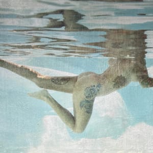 Kymodoke - sea nymph of steadying the waves by Saltwater Fine Art | Susan J Roche, artist