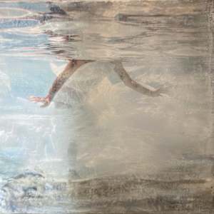 Ondine - sea nymth with sandy little feet by Saltwater Fine Art | Susan J Roche, artist
