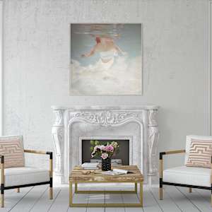 Sao - Goddess rescuer of sailors by Saltwater Fine Art | Susan J Roche, artist, Image 4.