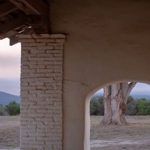 Mountains seen from La Purisima Mission by Kate Brogdon