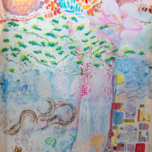 Space between trees by Kate Brogdon