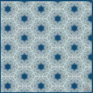 Cloudy Sky by Charles H. Stinson  Image: wool scarf printed with pattern created from photo of clouds in the winter sky