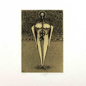 Oaxaca Suite (brown): set of #10/10 of all 5 images in custom folio 5/5 by Charles H. Stinson 