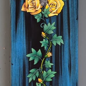 Floral Rock: Microphone No.1 by Angela Castro, Image 1.