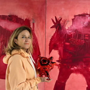 Ode Ma Musis 1 - Rock´n Roll the PartyAnimal by Nicola Barth 