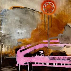 Onanna Liwi Loop - My cosmic Baby on the rocks by Nicola Barth