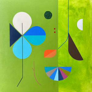 A Corner of Silence, 2024 by Marion Griese Art Studio, Image 1.