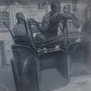 Hopeful Reflection by Afeez Akinlade