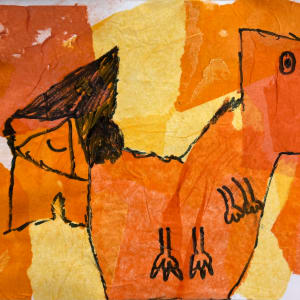 Kids Miro Collages by Phyllis Frick 