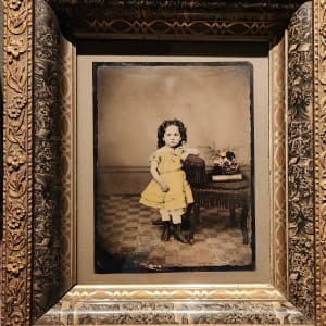 Girl in yellow dress