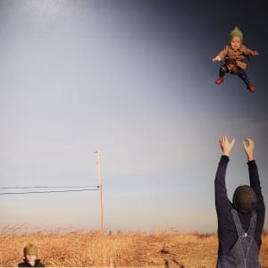 Baby Toss, 2009 by Julie Blackmon
