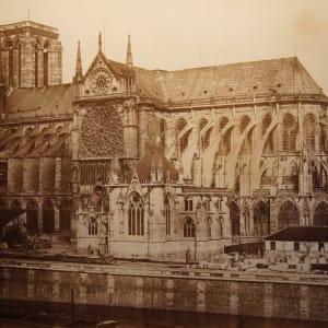 Notre Dame, Paris, circa 1850S by Eduard Baldus