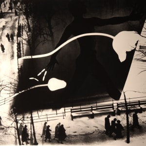 Spring on Madison Square, NY, 1938 by Barbara Morgan