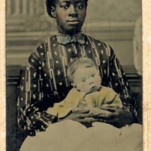 African-American nanny with child: Richmond, VA by C. Campbell, Richmond