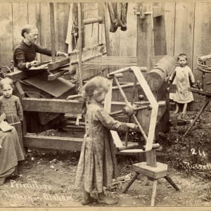 "Primitive Cotton Factory in Alabama"