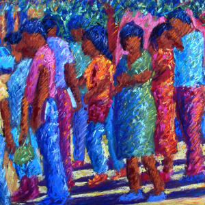 Estudiantes a la Esquina ** by Tony Ortega