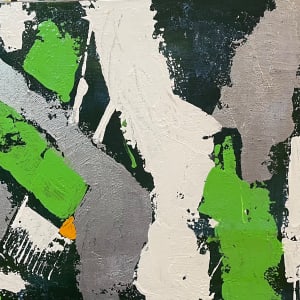 Follow the Path 24 x 30 by Sandra chu 