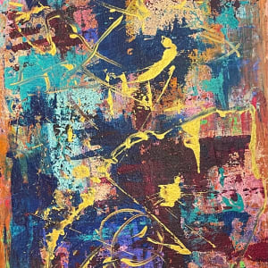 Moon Dancer 38.5 x 26.5 by Sandra chu 