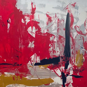 Believe 40 x 54 by Sandra chu 