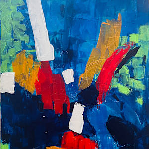 Resonance 42 x 29 by Sandra chu 