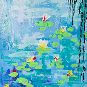 Tranquil Moment 40x 30 by Sandra chu, Image 3.