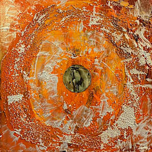 Feel the Heat 24 x 24 by Sandra chu, Image 5.
