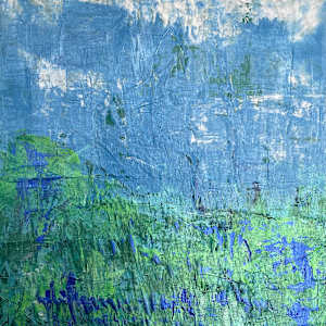 Blue Mist 24 x18 by Sandra chu, Image 5.