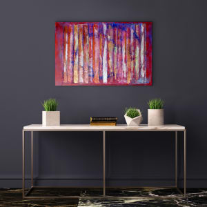 Harmony 36 x 24 by Sandra E Chu 