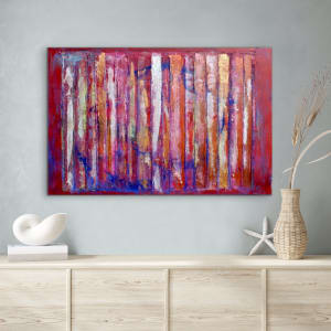 Harmony 36 x 24 by Sandra E Chu 