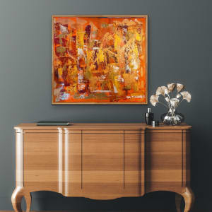 Sunny Days 37.5 x 41.5 by Sandra chu 