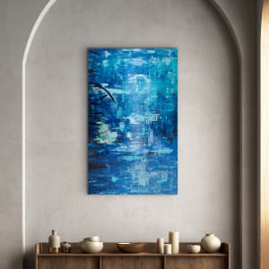 Moonlight Serenade 40 x 65 by Sandra chu 