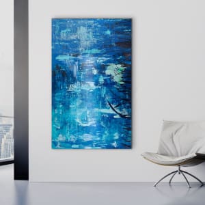 Moonlight Serenade 40 x 65 by Sandra chu 