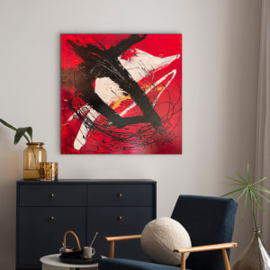 Free to Be 48 x 48 by Sandra chu 