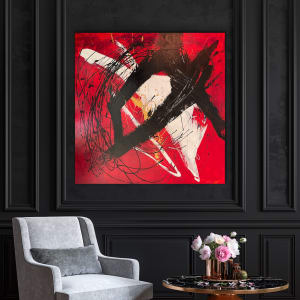 Free to Be 48 x 48 by Sandra chu 