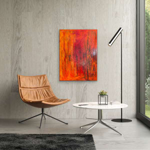 Stroll in the Woods 40 x 30 by Sandra chu 