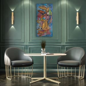 Transformation 18 x 36 by Sandra chu 