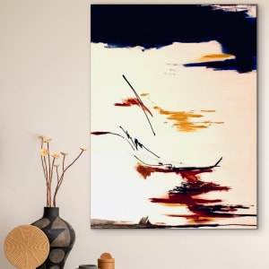 Heart Beats 30 x 40 by Sandra chu 