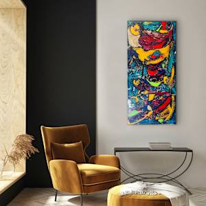 Quest 34 x 72 by Sandra chu 