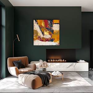 Foresight 30 x 30 by Sandra chu 